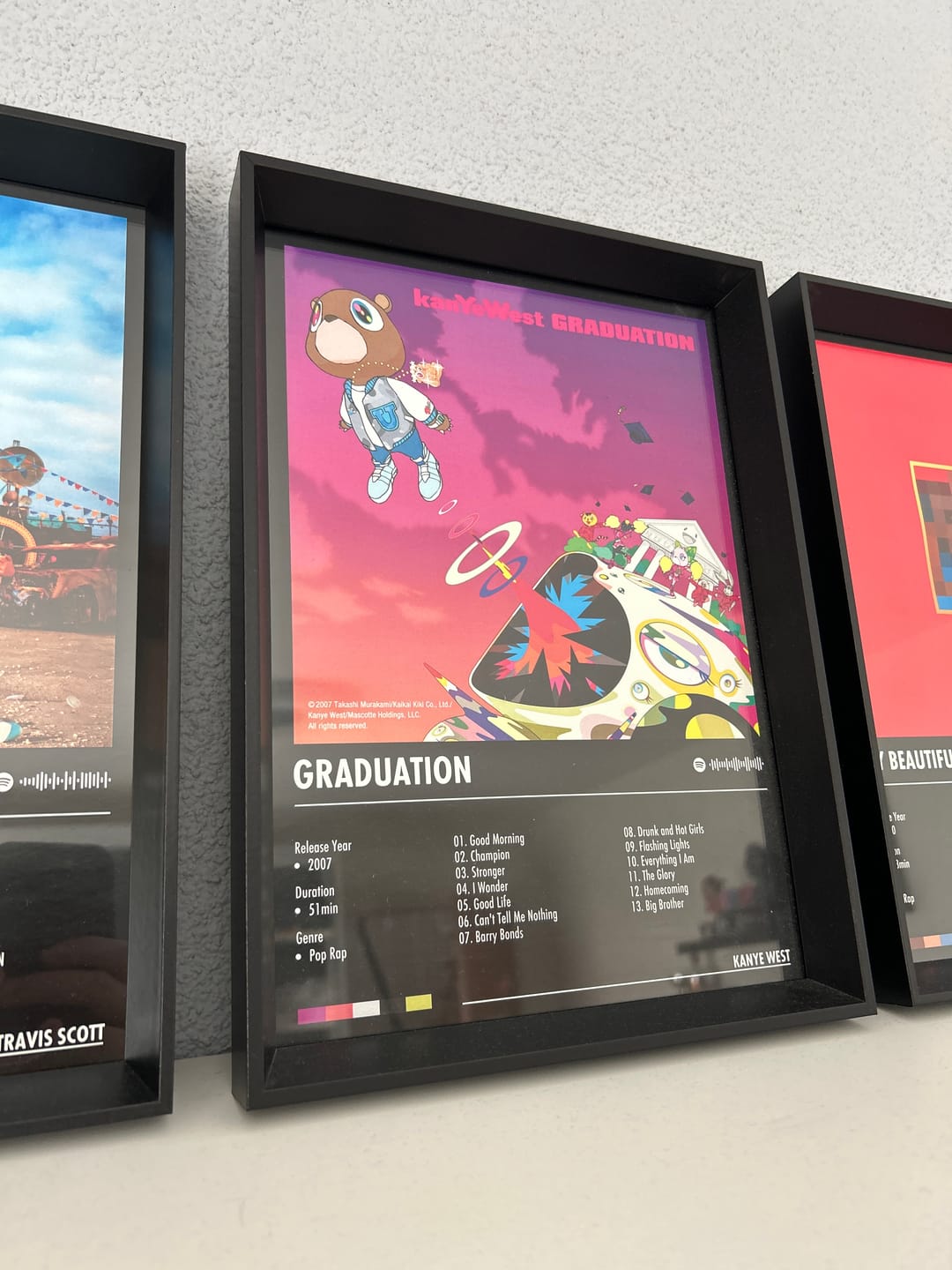 Customer photo review of Kanye West - Graduation | Album Cover Poster