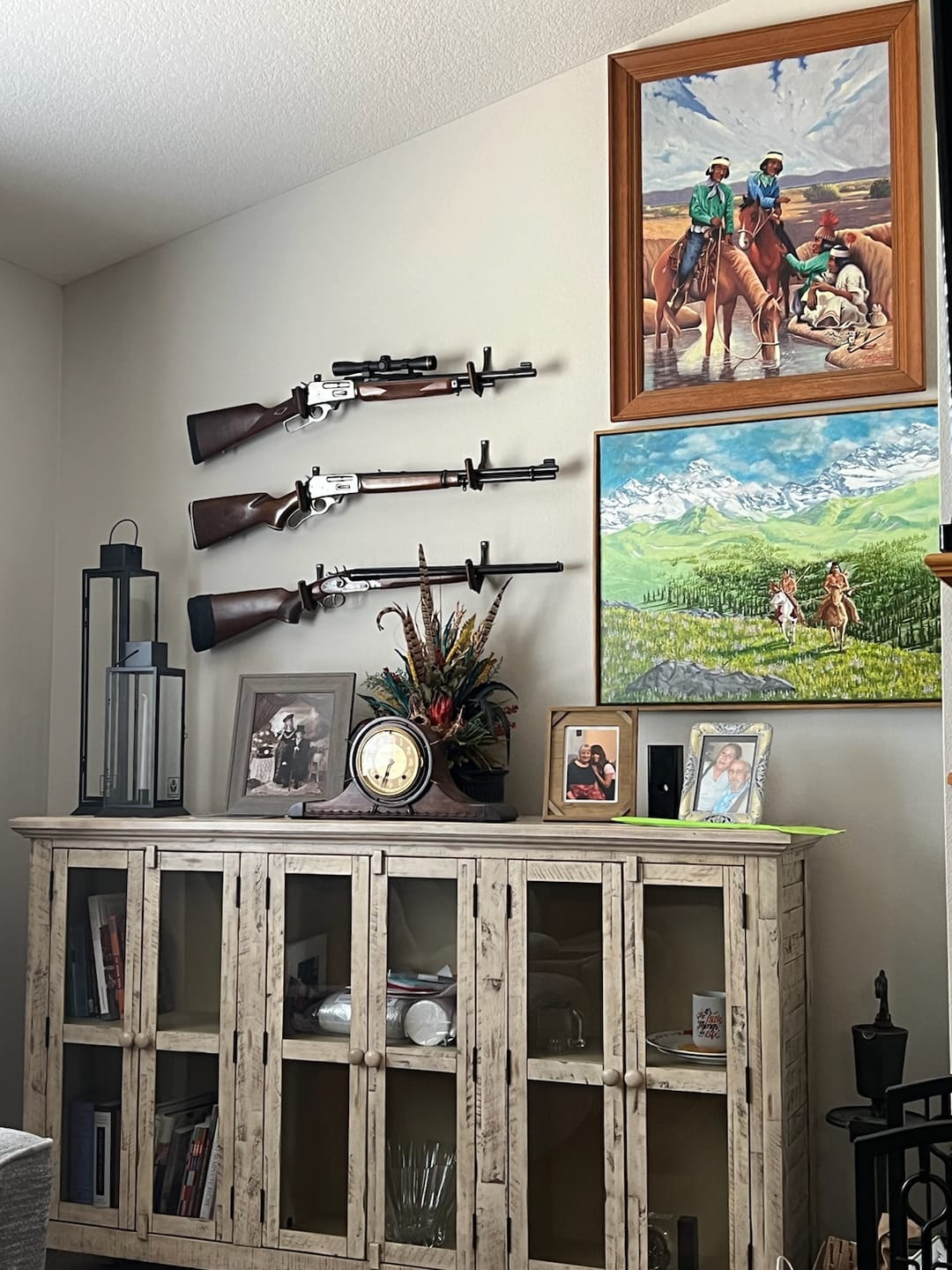 Customer photo review of Gun Hooks