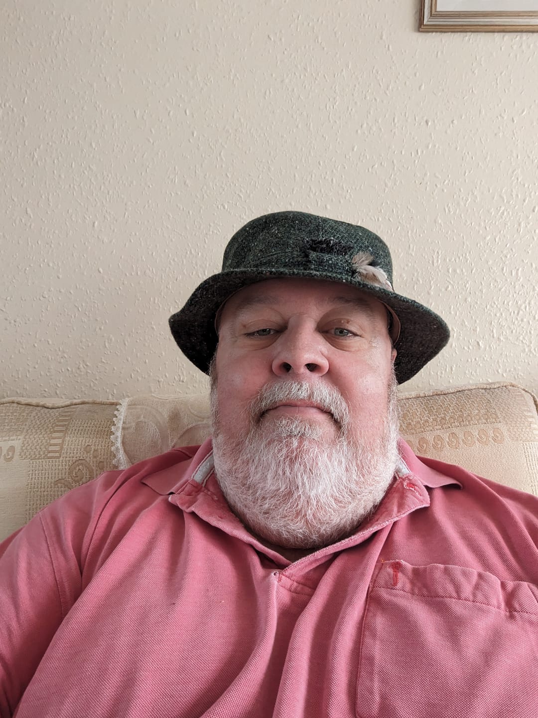 Customer photo review of Walking Hat Tweed