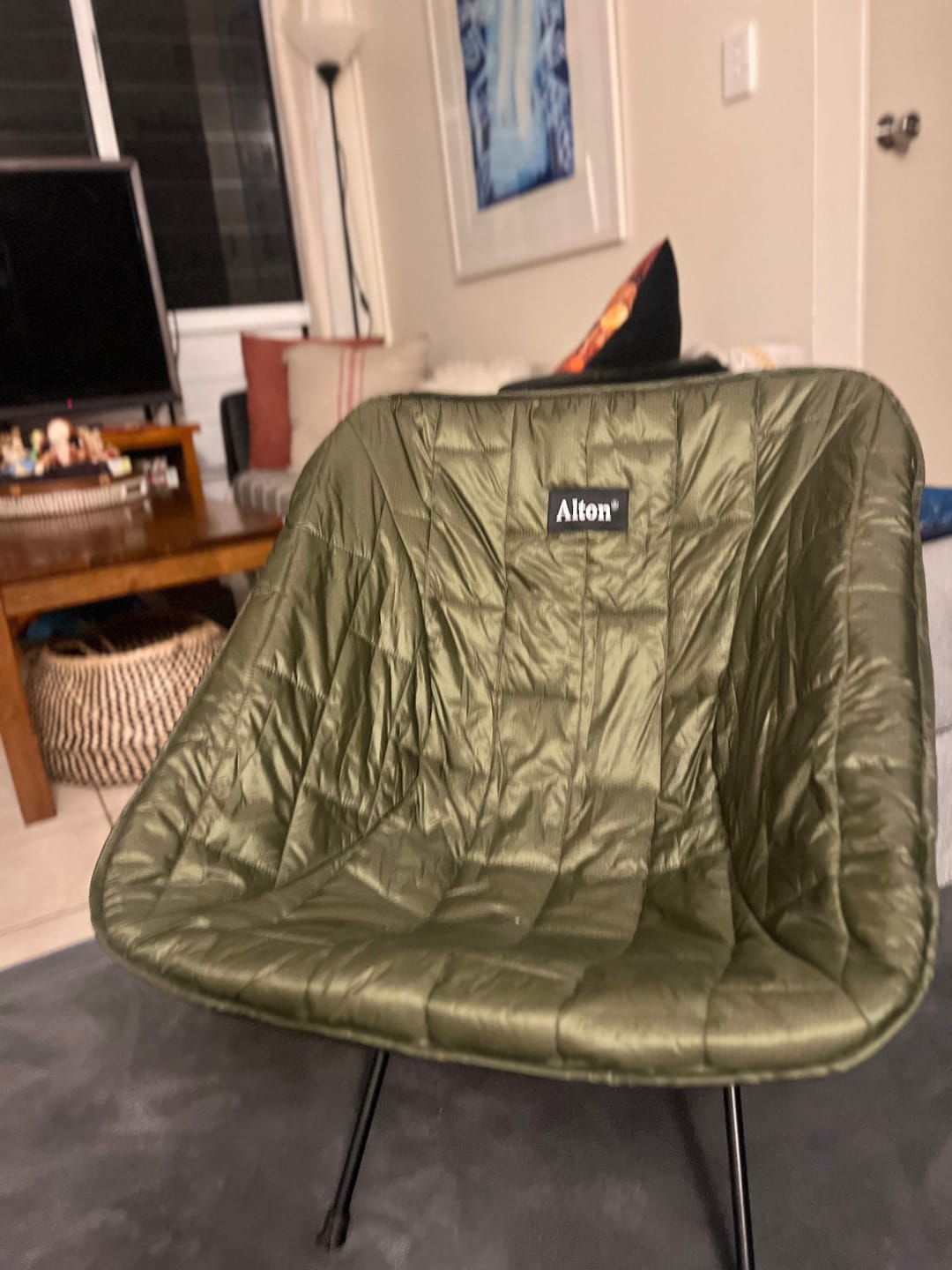Customer photo review of Ultralight Chair - Warmer