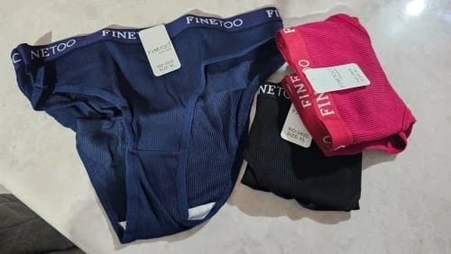 Customer photo review of Seamless incontinence underwear - 100% Leakproof