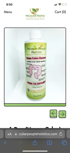 Customer photo review of 1 Day (Happy Colon) Cleanser