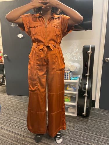 Customer photo review of kerrigan jumpsuit