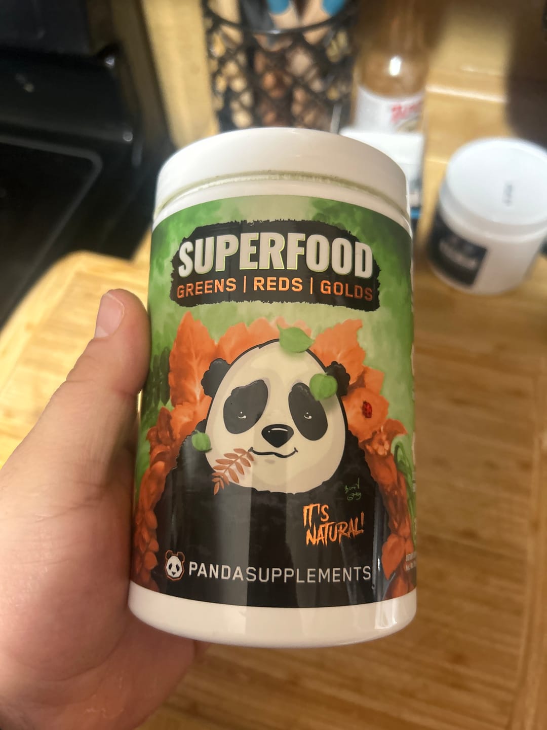 Customer photo review of SUPERFOOD (Greens, Reds & Golds)
