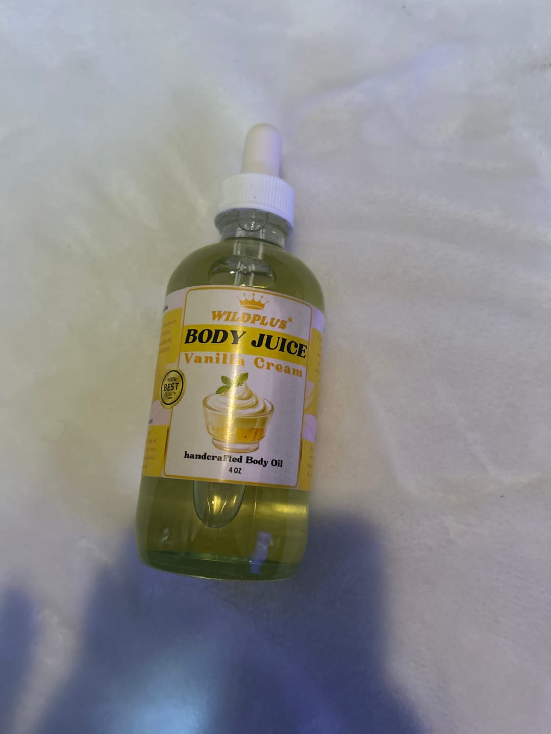 Customer photo review of Body Juice Oil