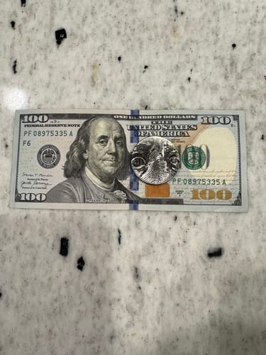Customer photo review of Benjamin's Ball Marker