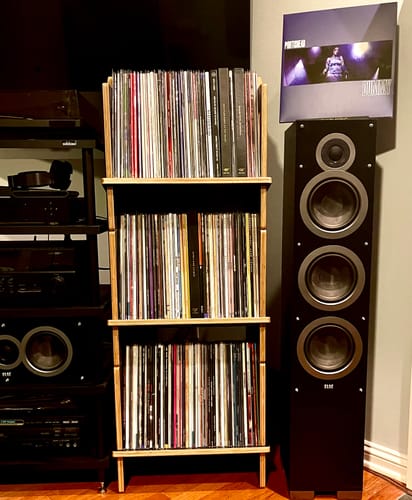 Customer photo review of Aurala 120 - Vinyl Record Storage