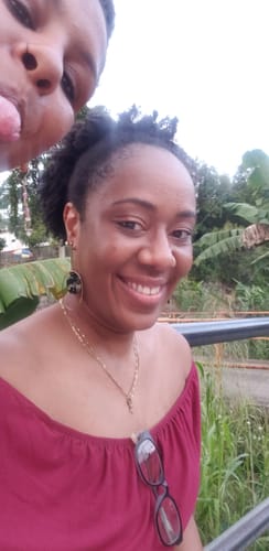 Customer photo review of The Ultimate Hair Growth Guide eBook