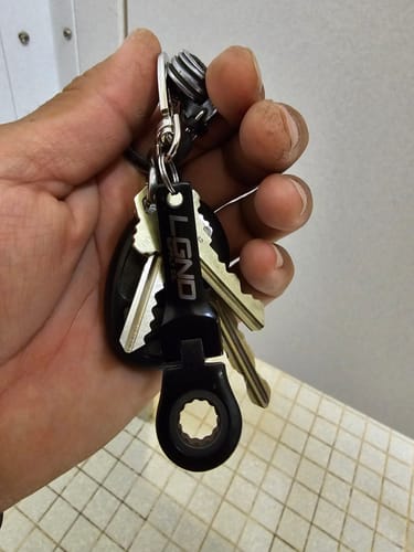 Customer photo review of 10MM Socket Keychain