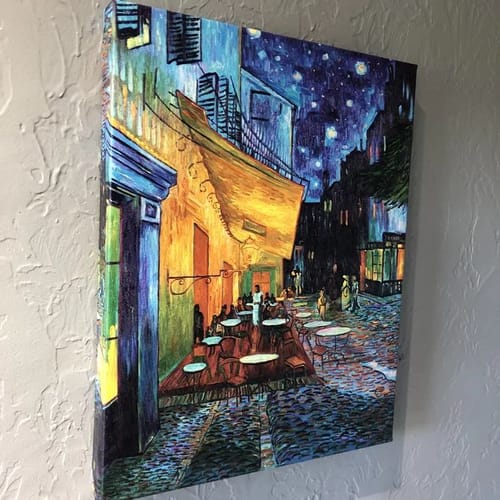 Customer photo review of Terraza de Café por la Noche - Vincent Van Gogh