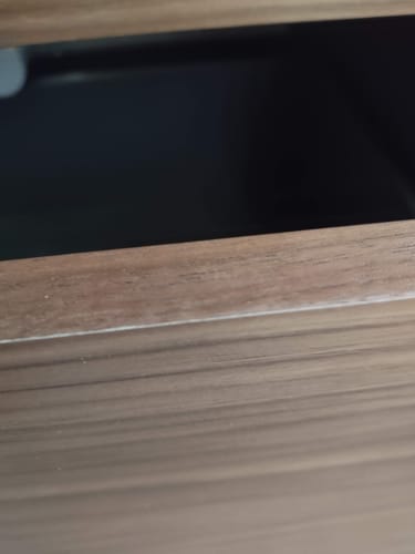 Customer photo review of Austin SLIM 30" American Black Walnut Bathroom Vanity