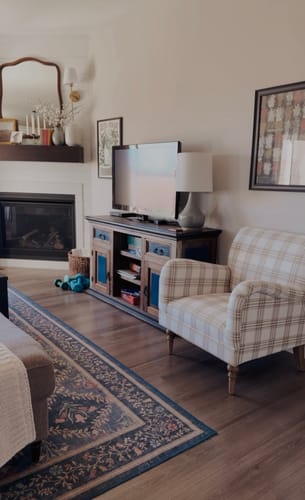 Customer photo review of Sadie Upholstered Armchair