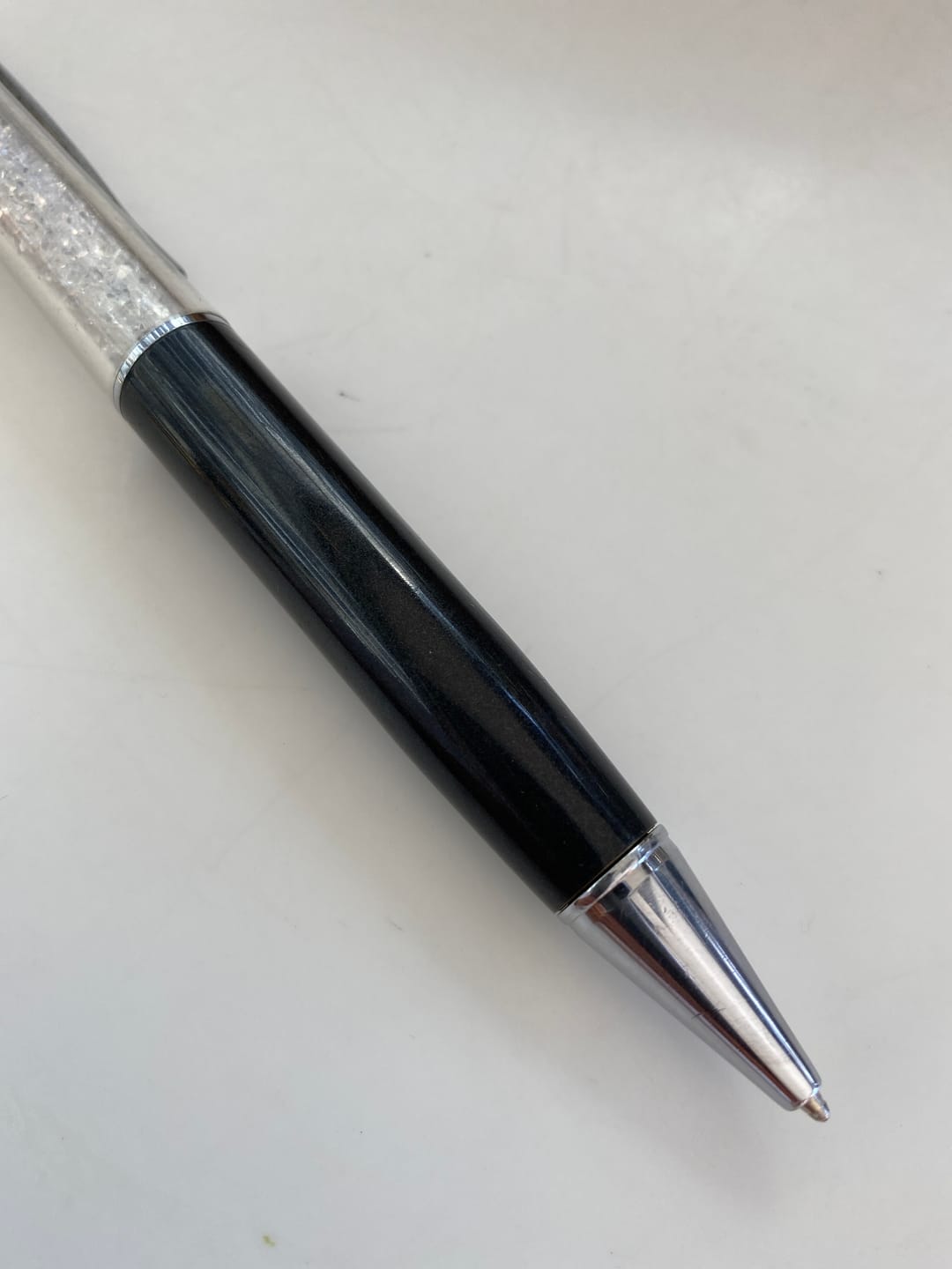 Customer photo review of Ballpoint Pen Refills for crystals from SWAROVSKI® Crystalline Pen - Black