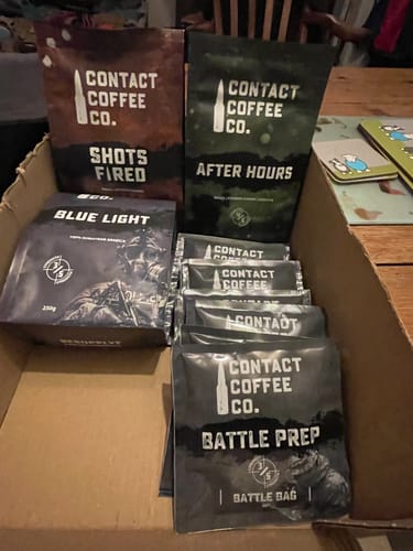 Customer photo review of Contact Coffee Club