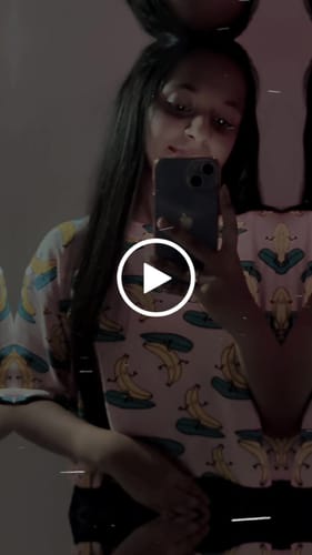 Customer video review of Fruitful Smile Oversize Crop T Shirt