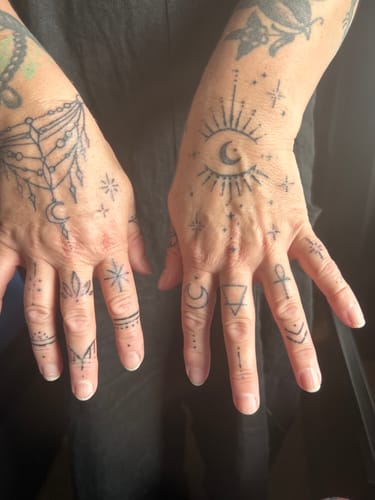 Customer photo review of TattooNumbx Numbing Cream