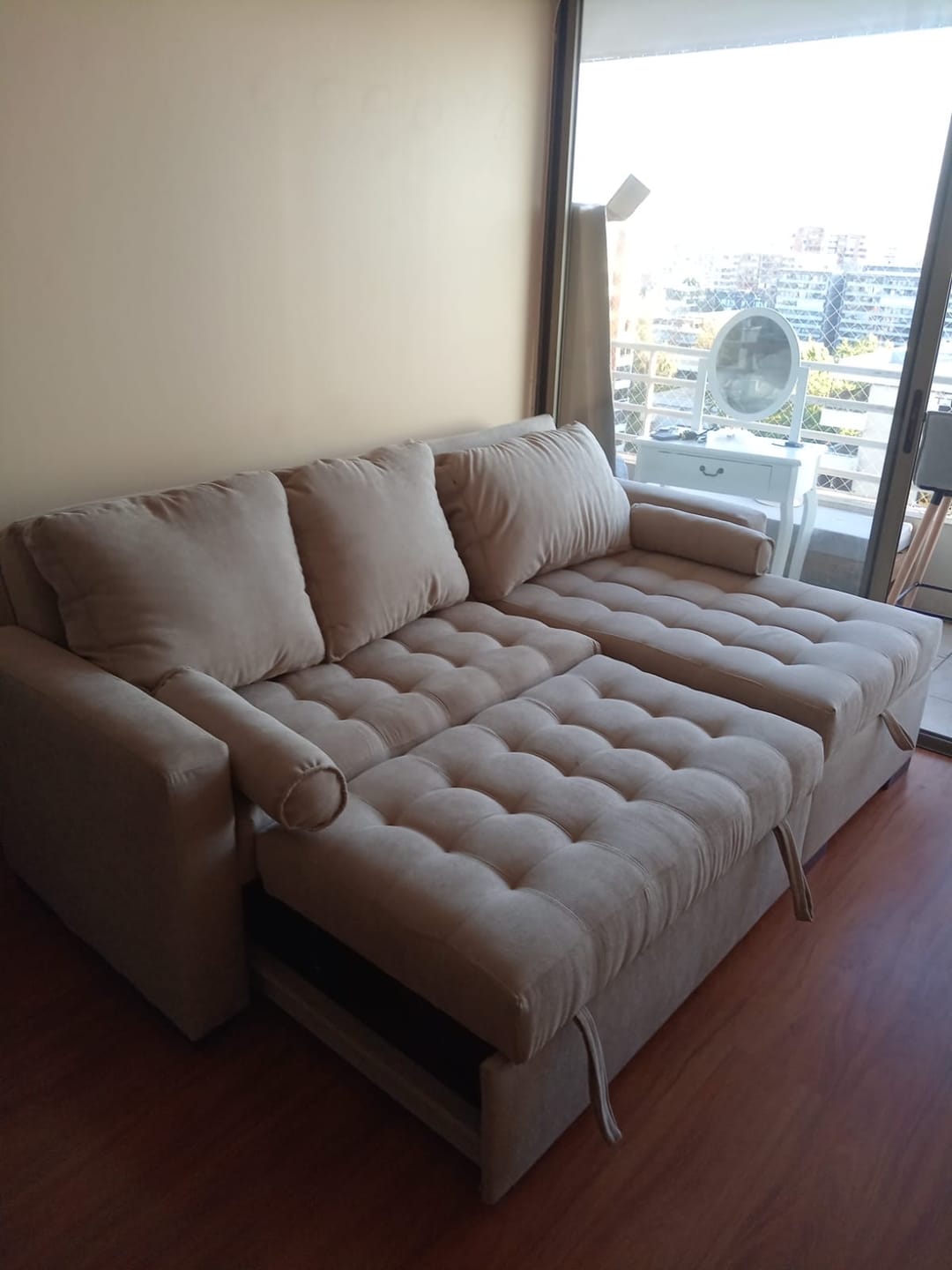 Customer photo review of Sofá cama Praga