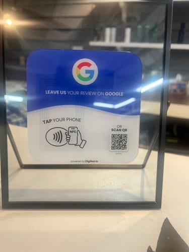 Customer photo review of Google Reviews - Plate