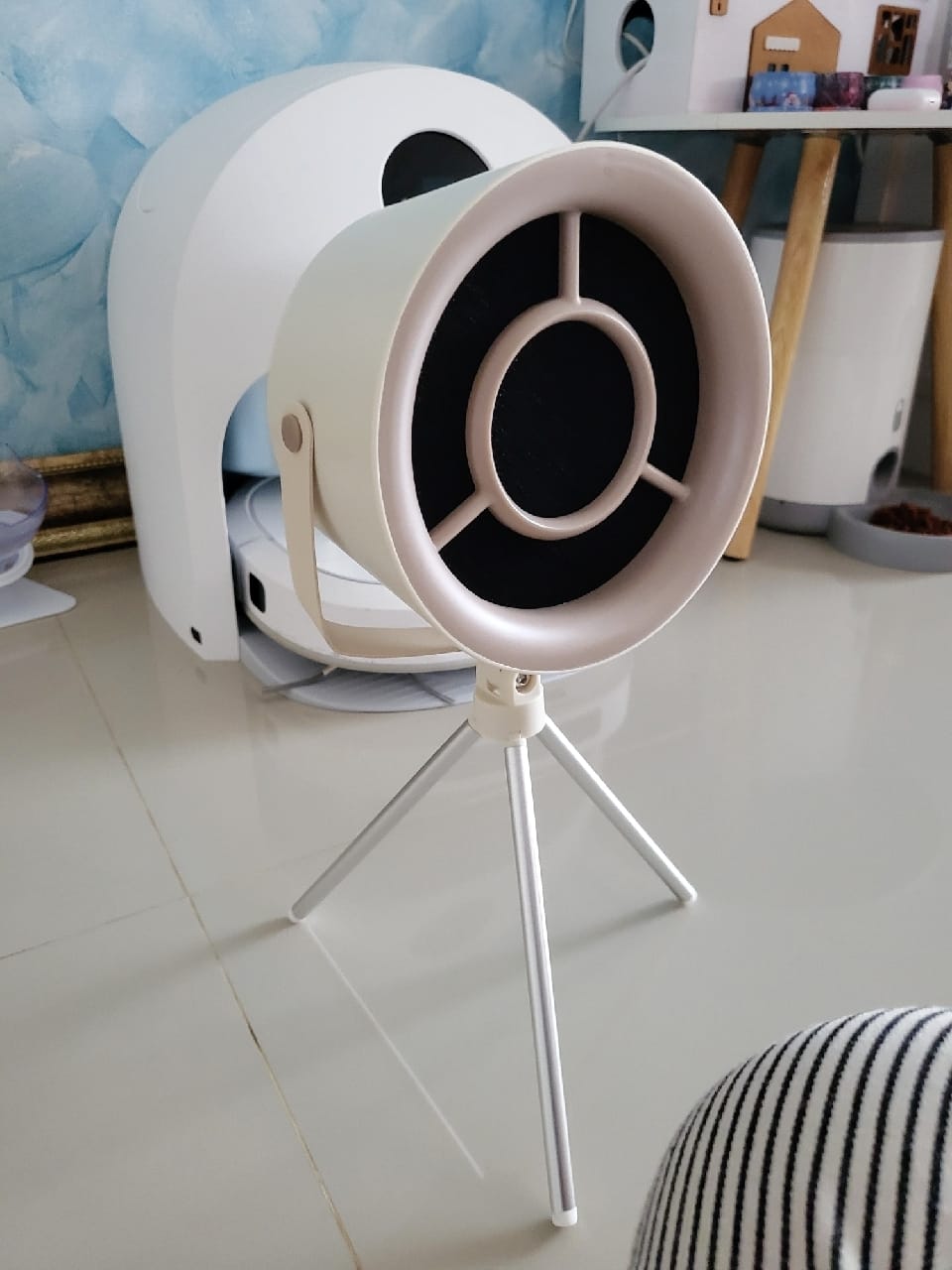 Customer photo review of [PRE] เครื่องดูดควันไฟฟ้าแบบพกพา | FULI Portable Electric Cooker hood