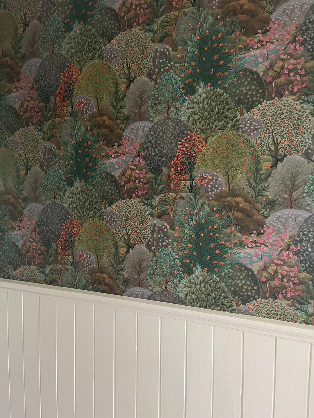 Customer photo review of Arboretum Wallpaper (Arboretum Collection) - 4 Colours