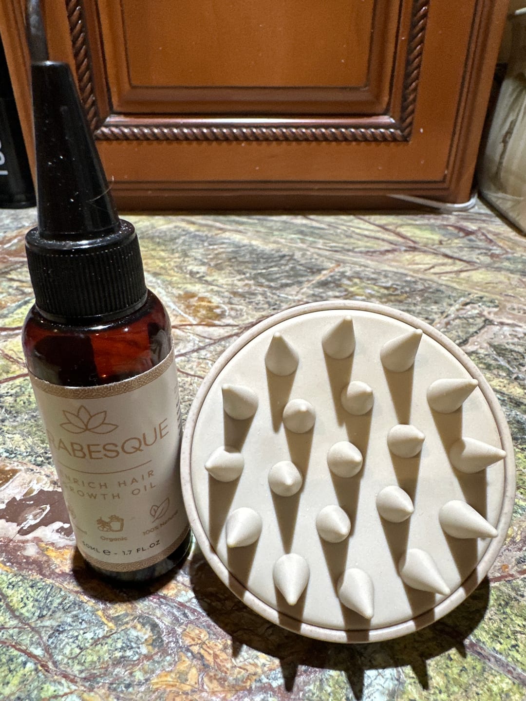 Customer photo review of Enrich Hair Oil