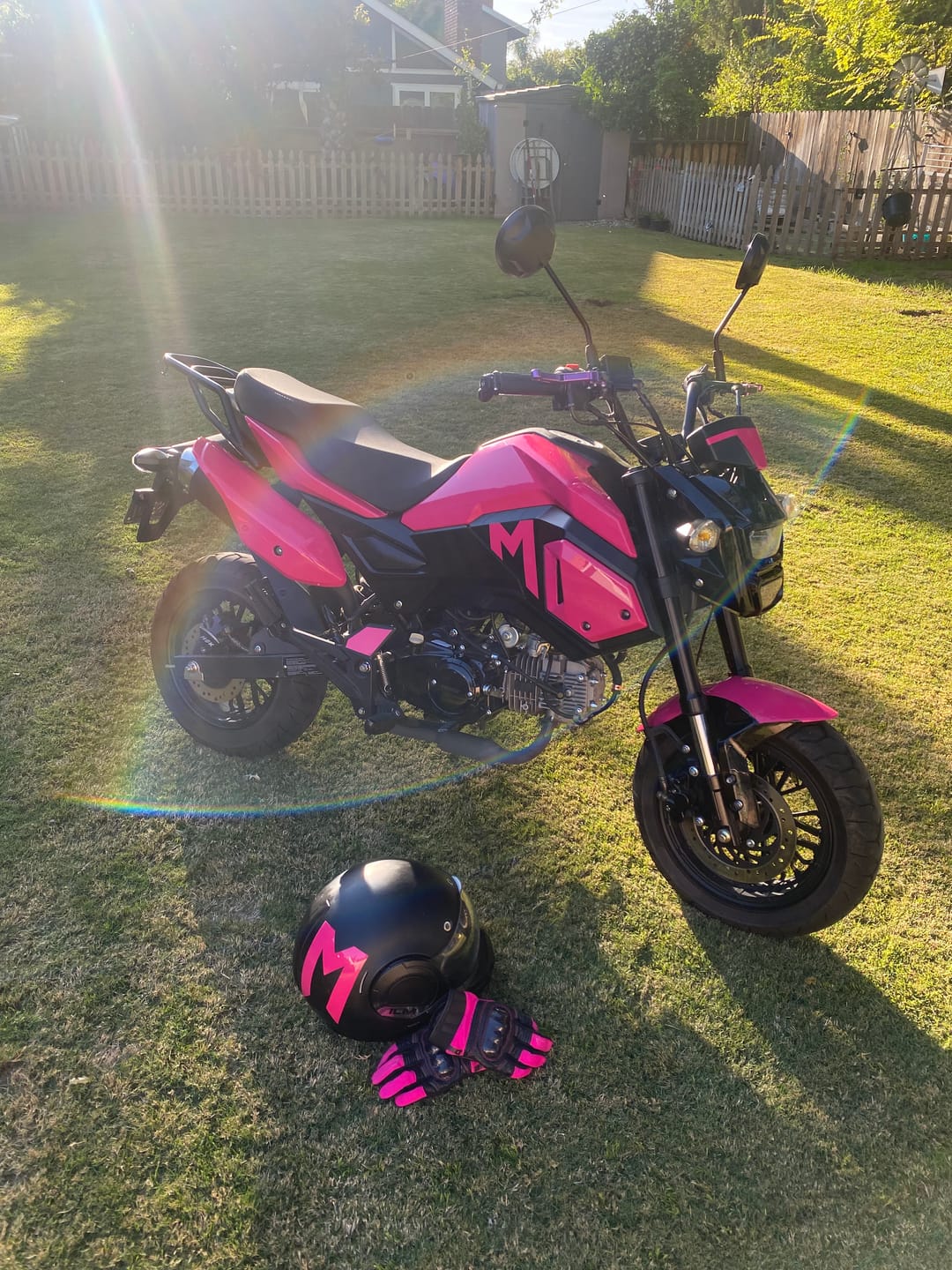 Customer photo review of High Glossy Purple Pizzazz Vinyl Wrap