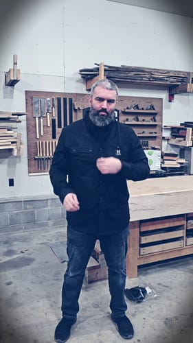 Customer photo review of HD-57 Flex Flannel Blackout