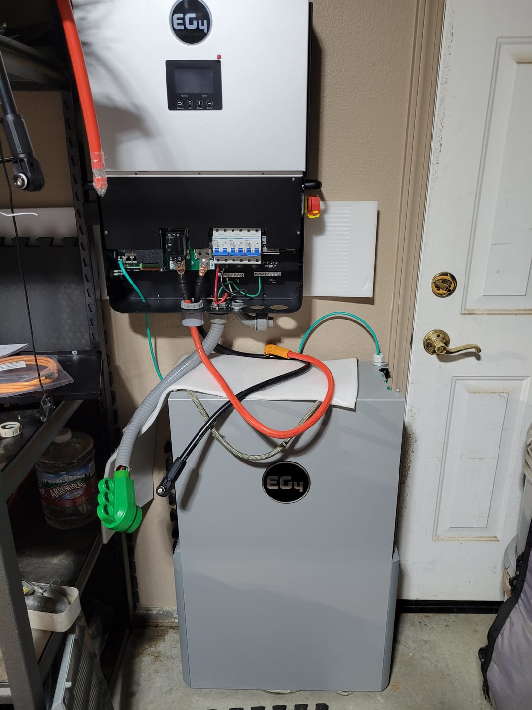 Customer photo review of EG4 6000XP Off-Grid Inverter | 8000W PV Input | 6000W Output | 480V VOC Input | 48V 120/240V Split Phase | All-In-One Solar Inverter