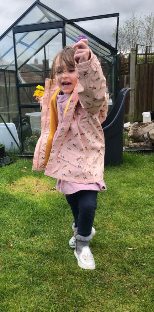 Customer photo review of Origami Birds Waterproof Recycled Raincoat