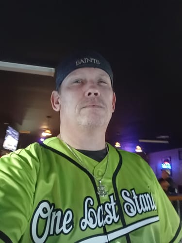 Customer photo review of Custom Neon Green White-Black Authentic Fade Fashion Baseball Jersey