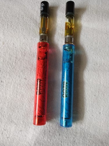 Customer photo review of Ooze Slim Clear Series Vape Battery