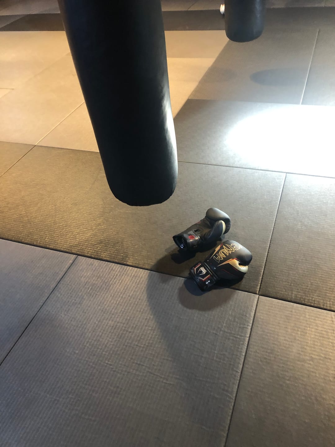 Customer photo review of Venum (Kick)Bokshandschoenen Elite Evo - Zwart/Goud/Rood