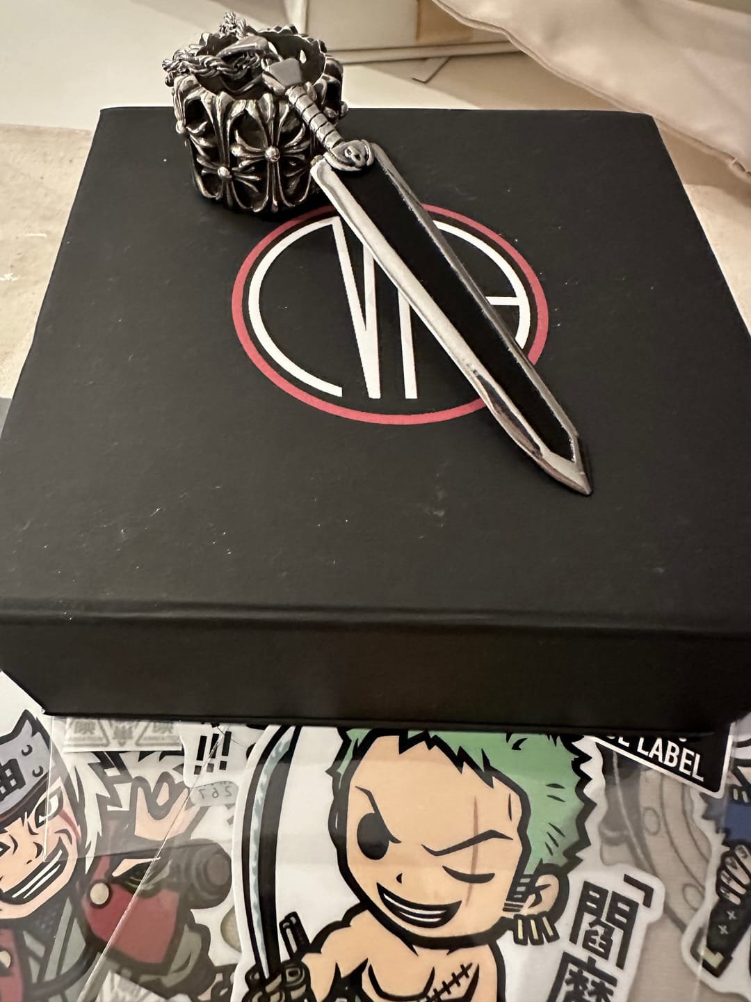 Customer photo review of Dragon Slayer Pendant