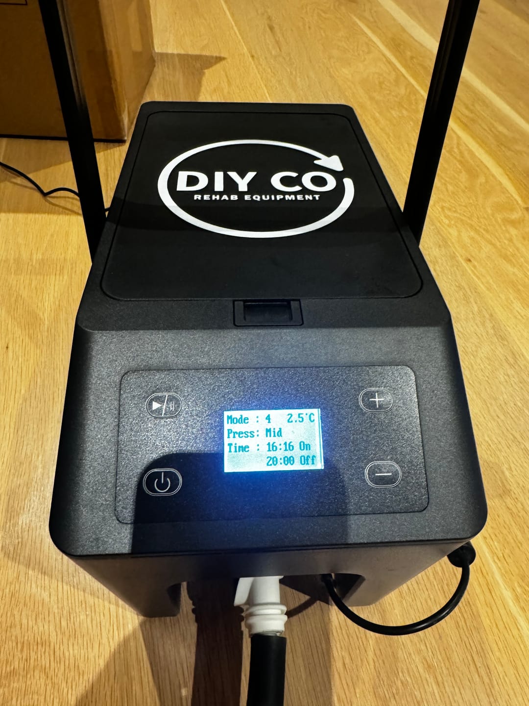 Customer photo review of Ice Compression Machine