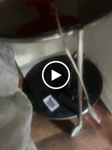 Customer video review of Mandarin Dream Table Lamp