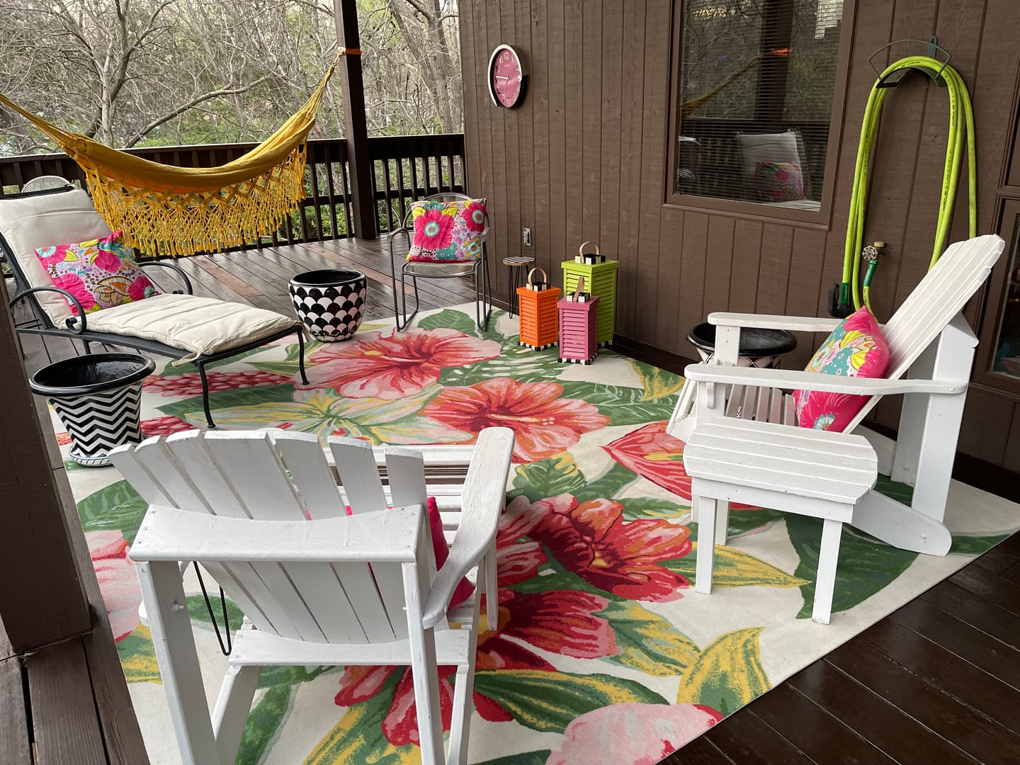 Customer photo review of Yellow Luxury Hammock with macrame - 14ft x 5ft - Brazilian Premium Double Handm