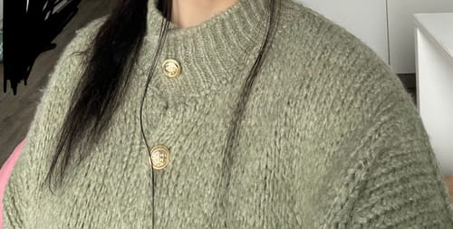 Customer photo review of Oversized Cardigan "CozyGlam"