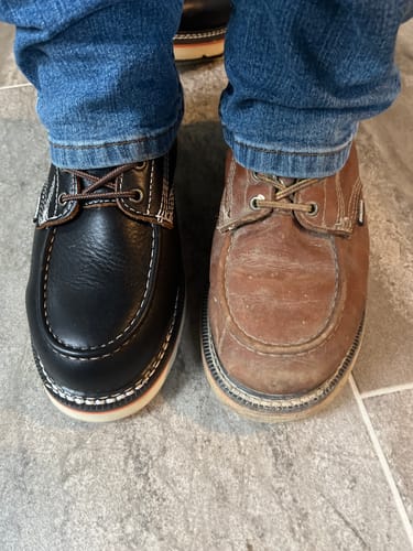 Customer photo review of 6 Inch Moc Toe Boot
