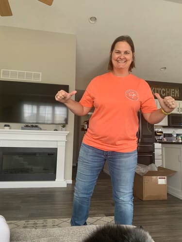 Customer photo review of Gildan Softstyle® 64000 T-Shirt Package (100 Pieces)