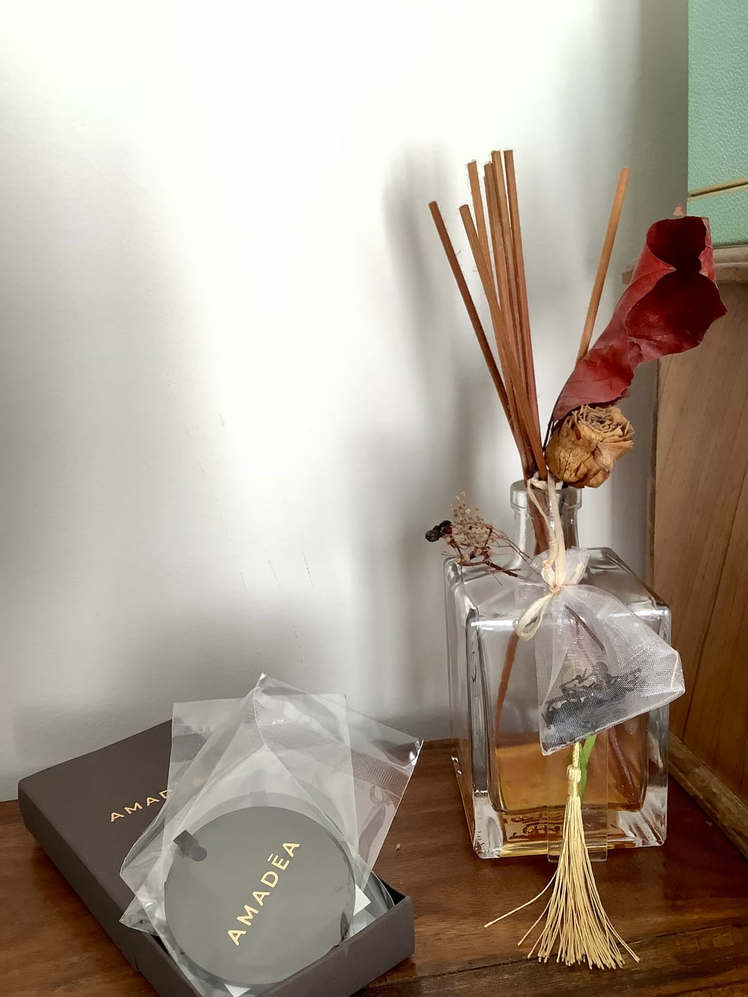 Customer photo review of 3 Profumatori per ambienti, armadi, cassetti e auto. I ciondoli di Amadēa