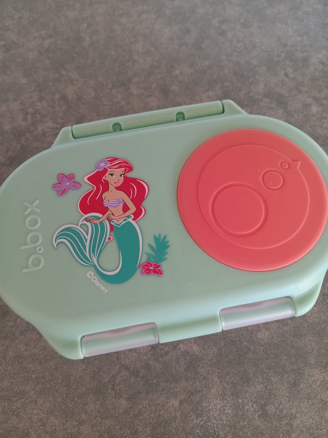 Customer photo review of b.box Snackbox – Disney's The Little Mermaid