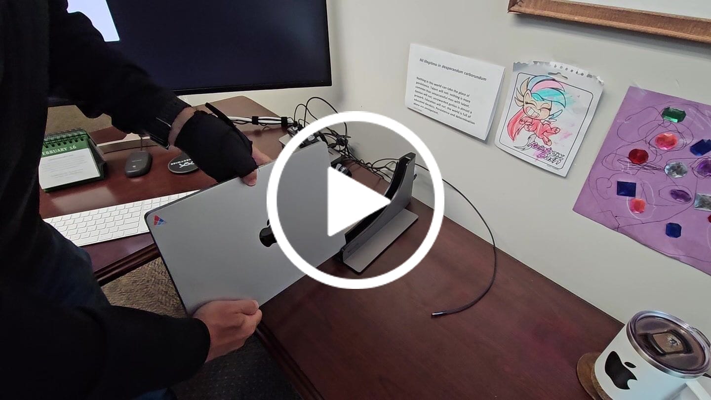 Customer video review of Ascrono® MacBook Docking Station