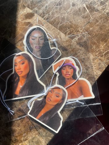 Customer photo review of Custom Car Air Freshener