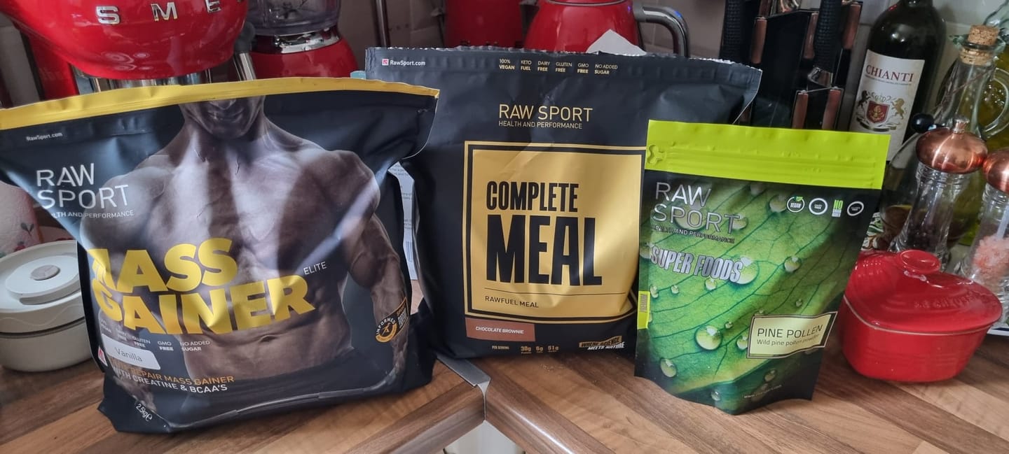 Customer photo review of Bulk Muscle & Weight Gainer Collection