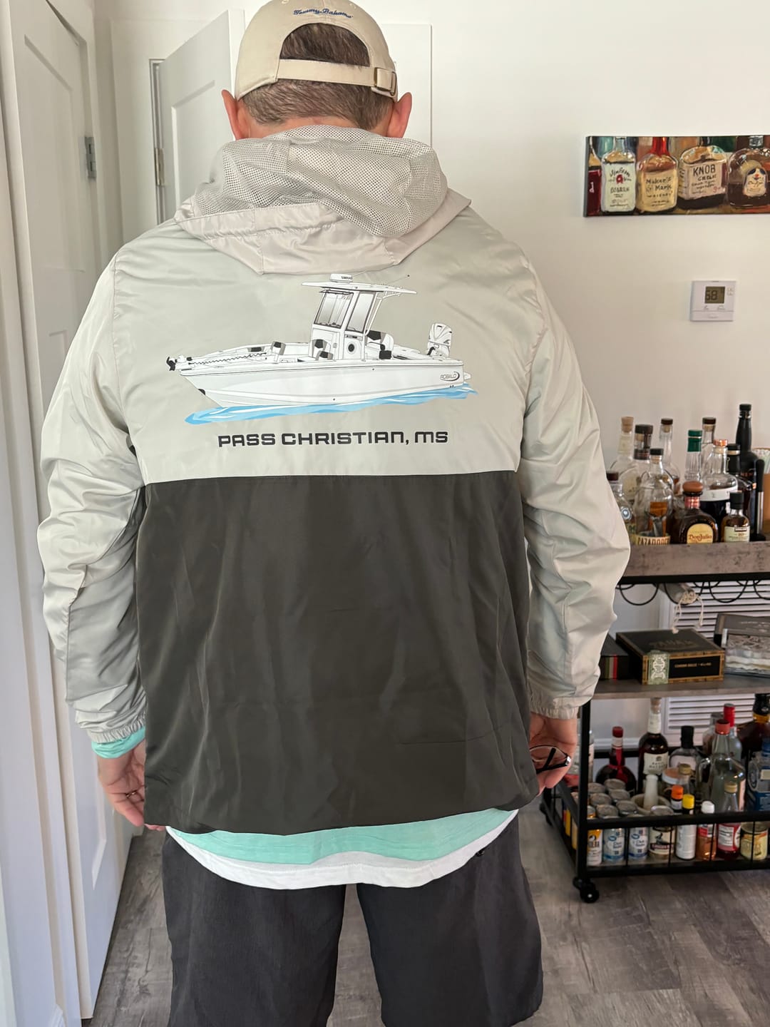 Customer photo review of Lightweight Windbreaker - Pullover/Half-Zip