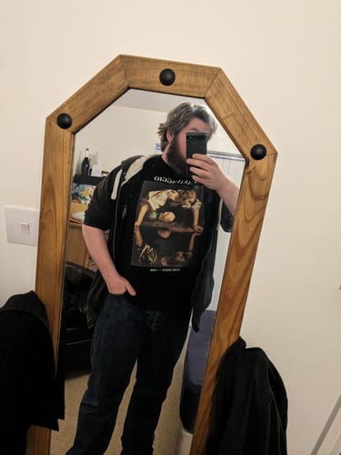 Customer photo review of Narcissus T-shirt