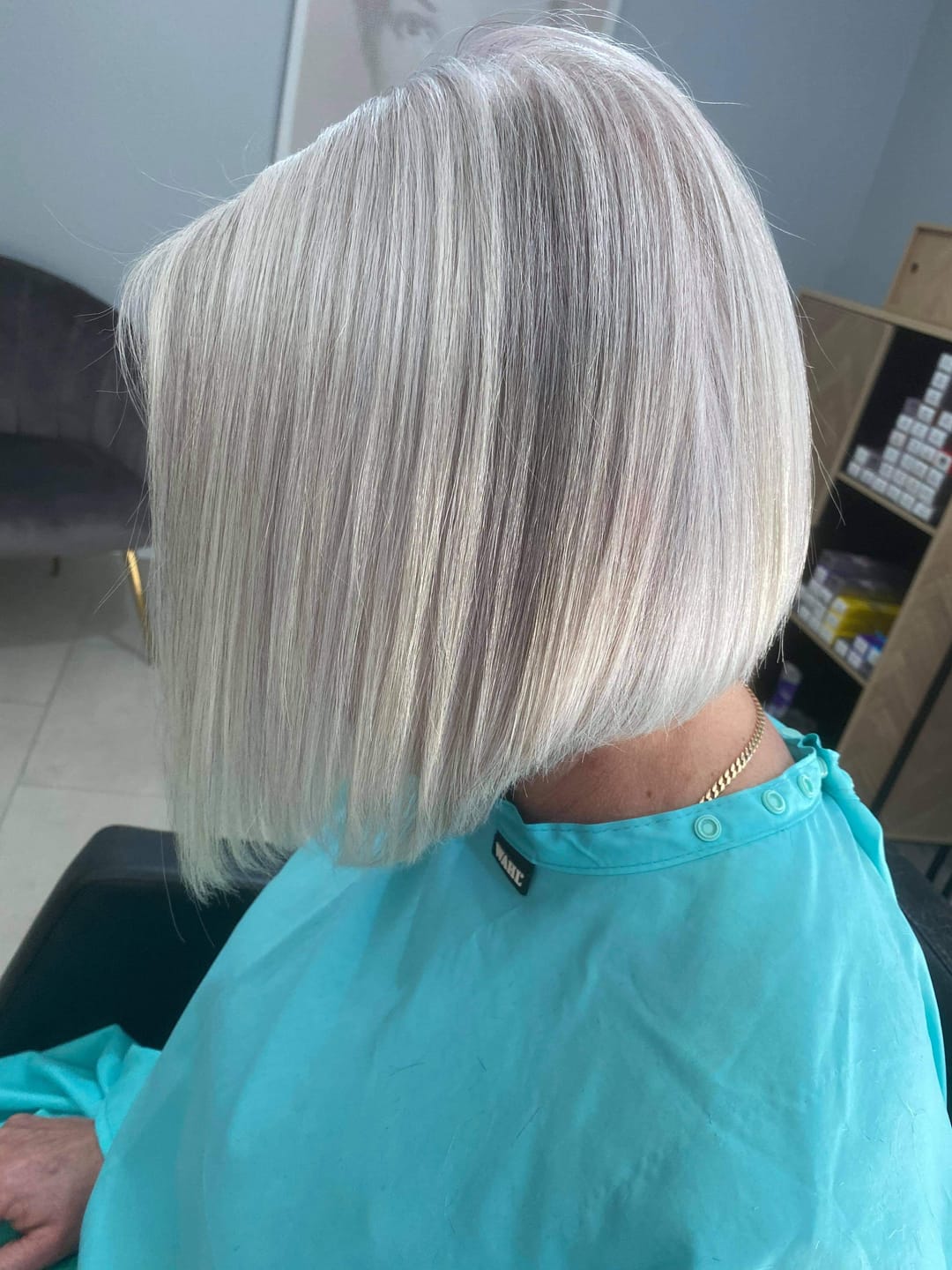 Customer photo review of Gloss Hair Growth Conditioner