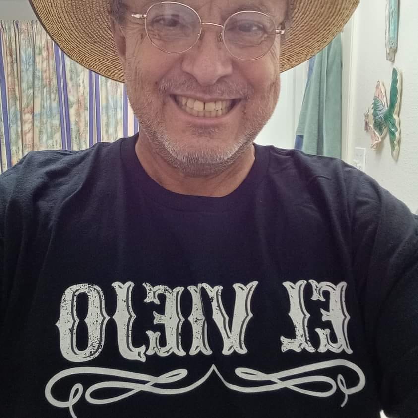 Customer photo review of The Original El Viejo Old School Tee