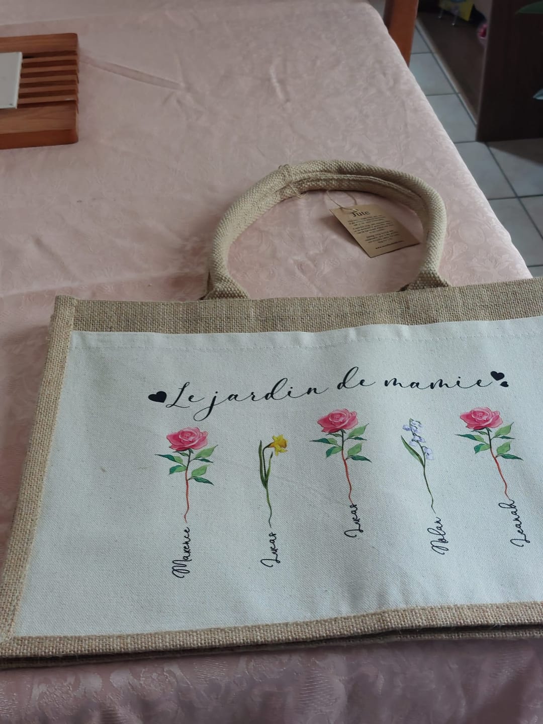 Customer photo review of Le jardin de mamie - Grands-parents-Sac