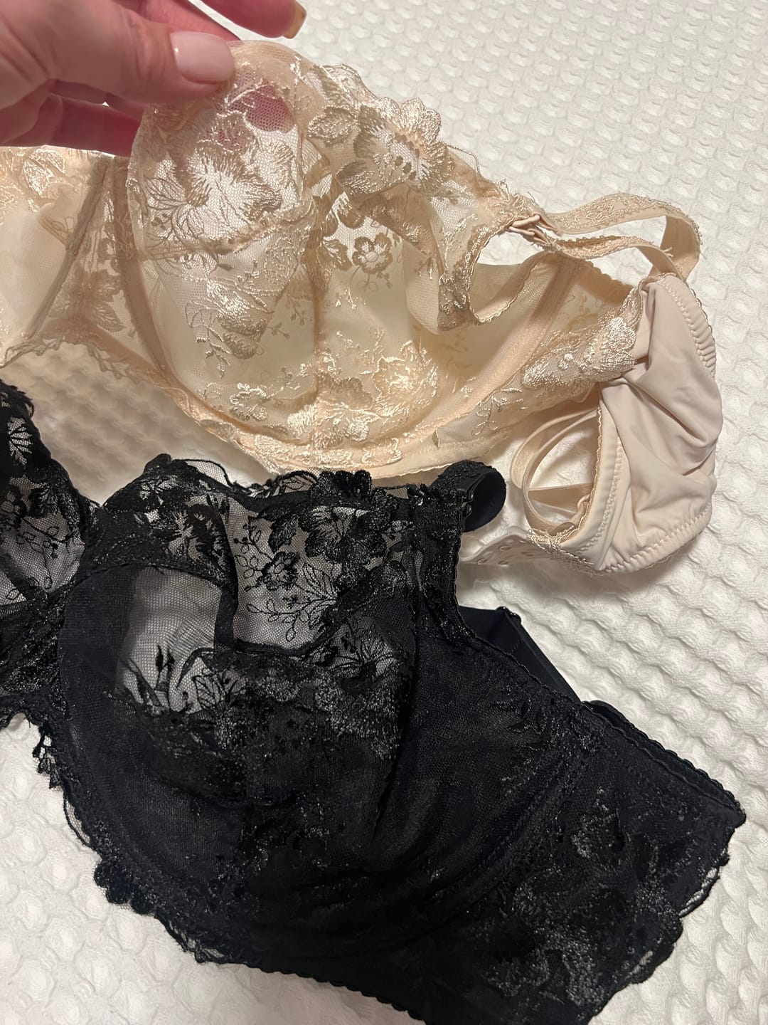 Customer photo review of EVIE BRA - BLACK